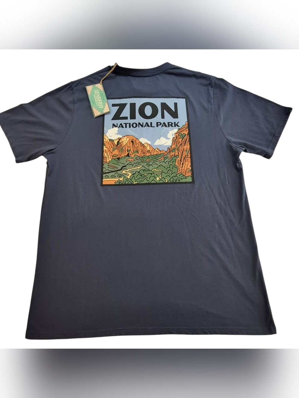 Sendero Provisions Co. Zion National Park Tee XXL Graphic Outdoor Shirt NWT 2XL
